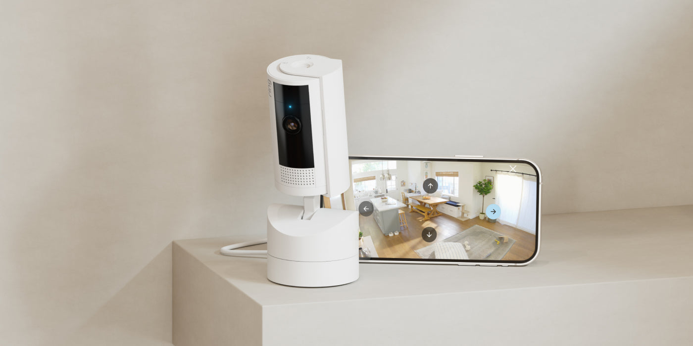Ring presenta la videocamera interna inclinabile: una videocamera per ogni angolo della casa.