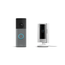 Grigio maculato:Battery Video Doorbell (ultimo modello) + Indoor Camera (2ª gen.)