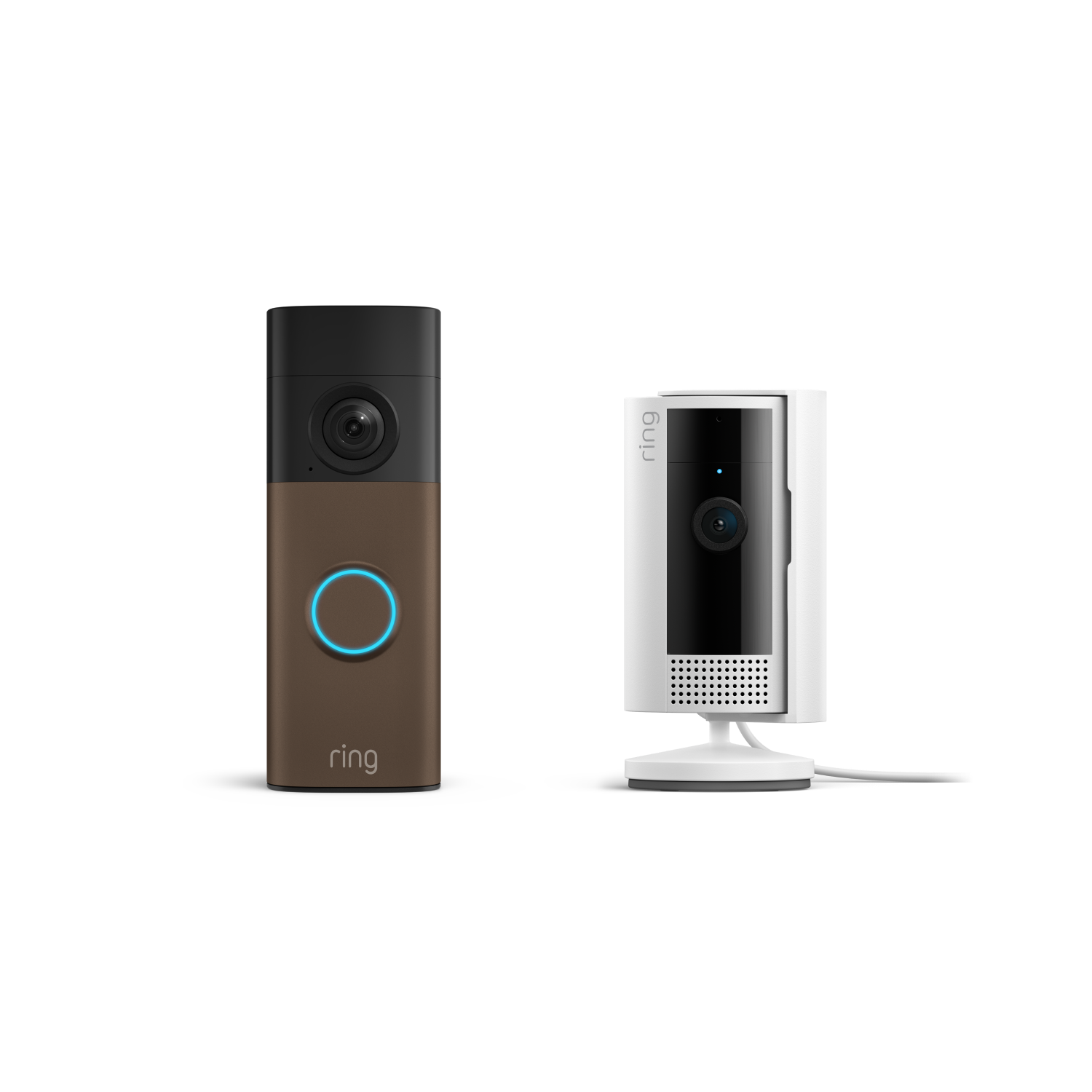Moka opaco:Battery Video Doorbell (ultimo modello) + Indoor Camera (2ª gen.)