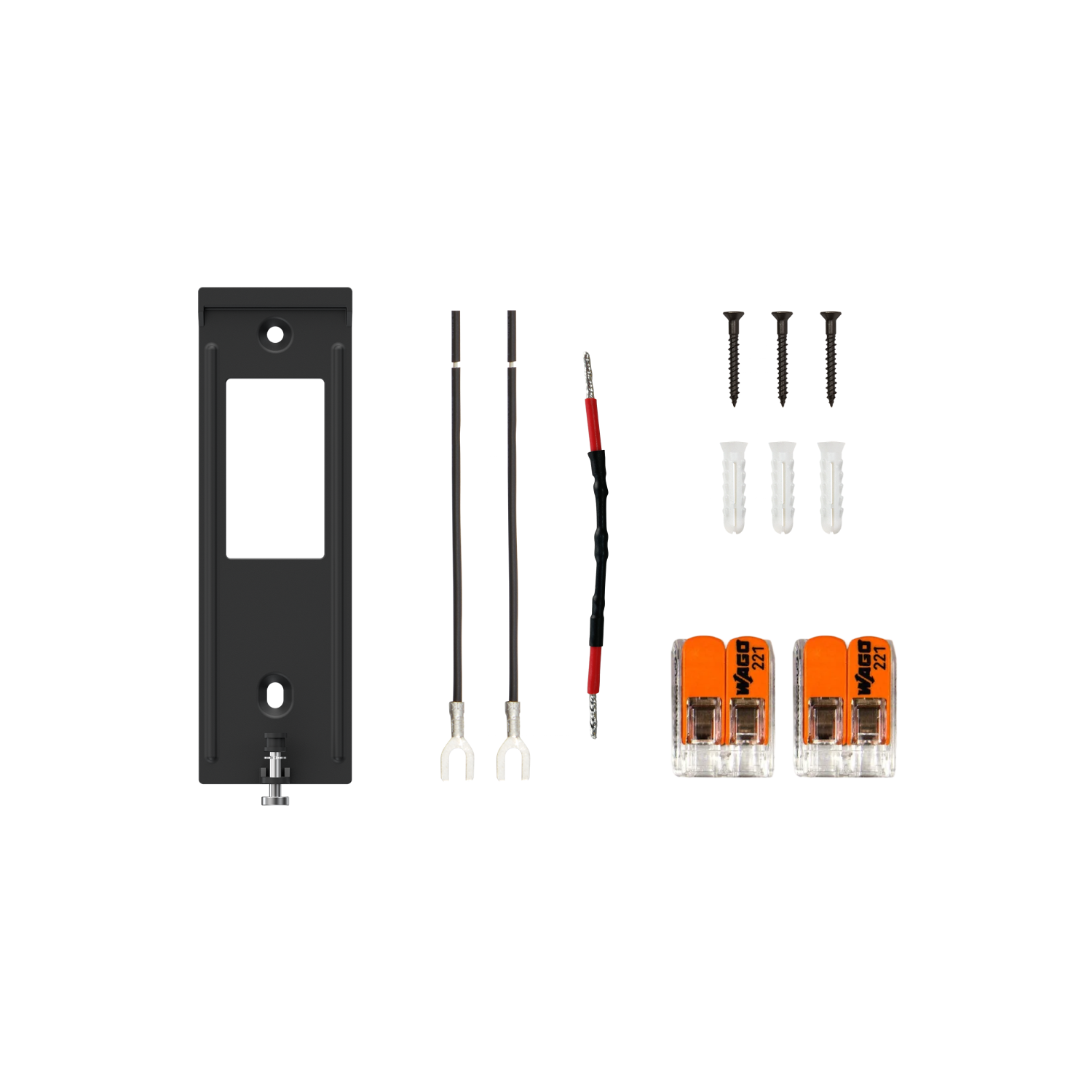 Nero:Kit di parti di ricambio (Wired Video Doorbell (2ª gen.))