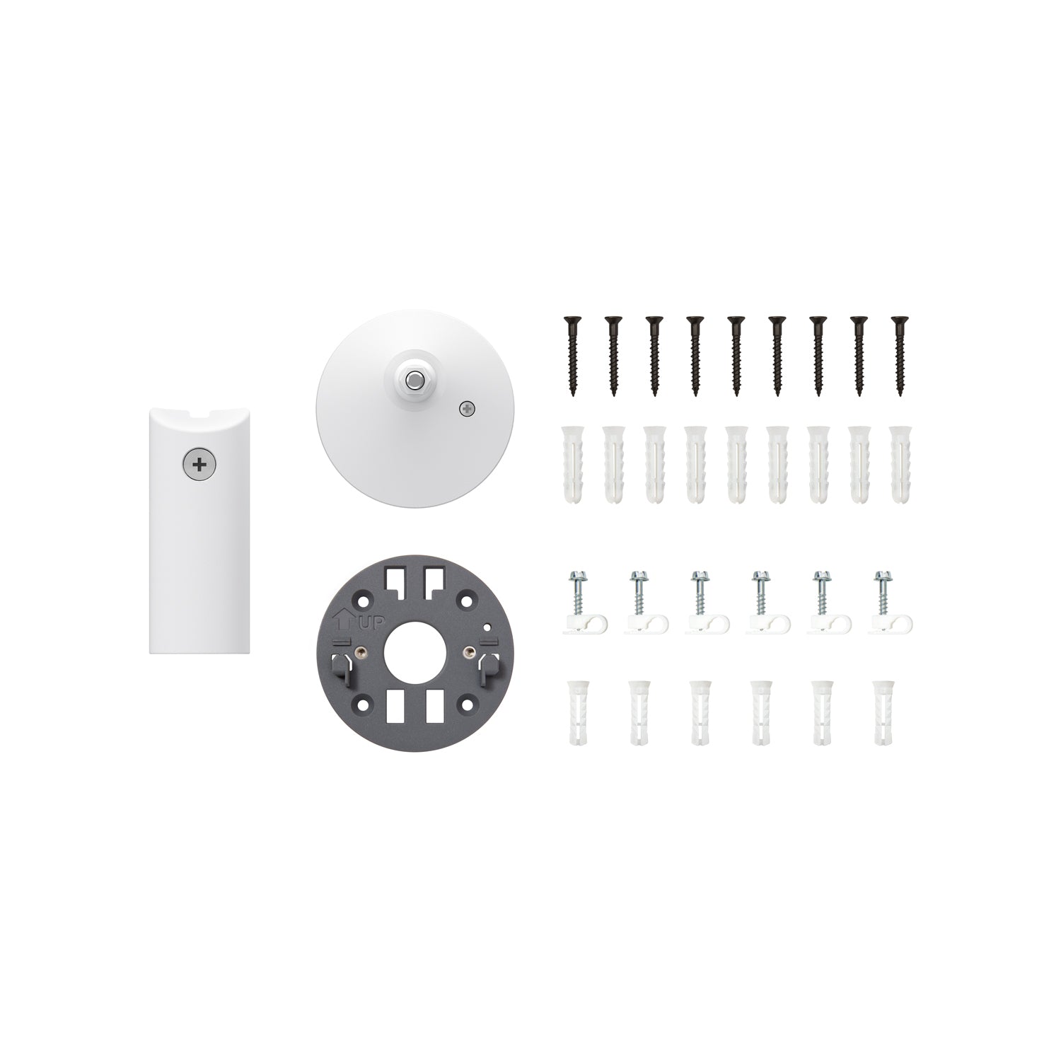 Bianco:Kit di parti di ricambio (Outdoor Camera Pro Plug-in)