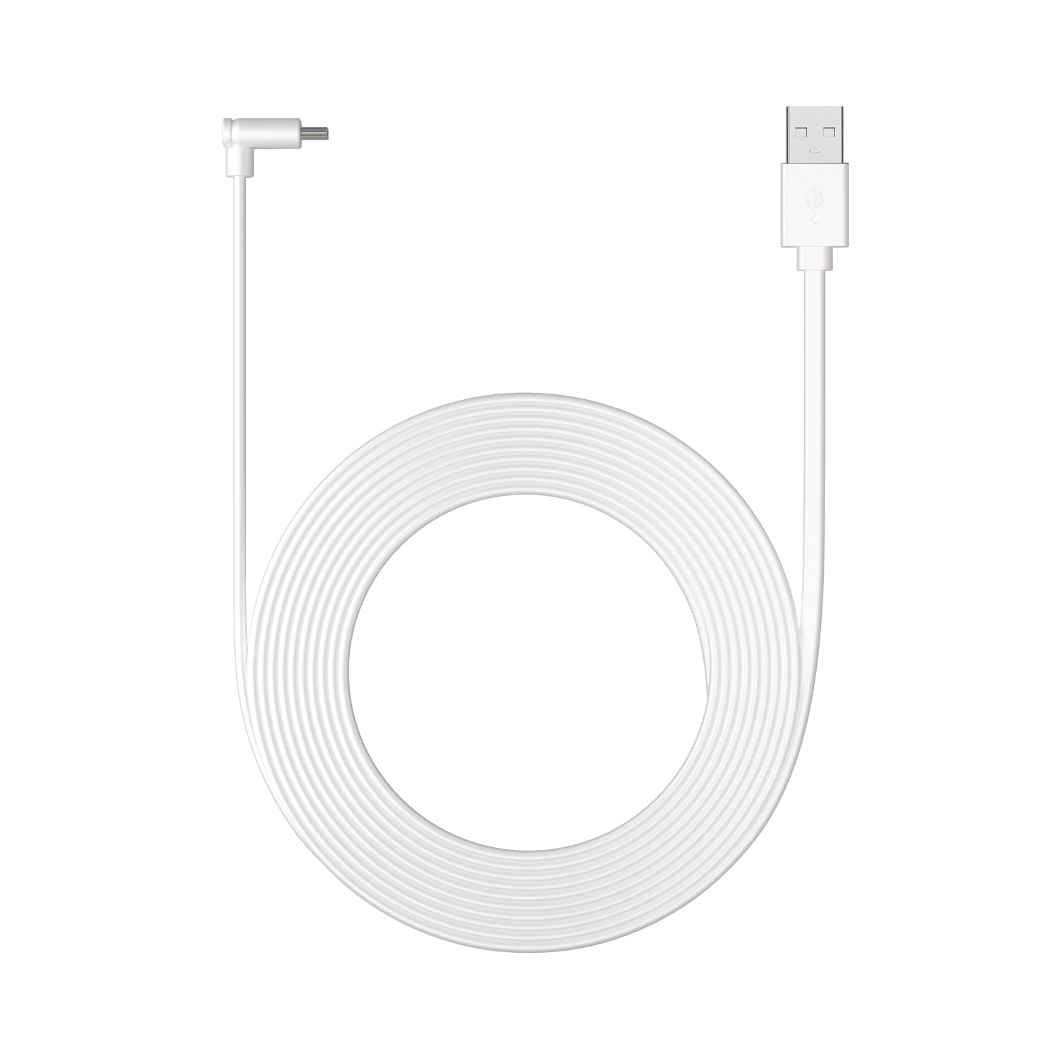 Bianco:Cavo di alimentazione da USB-A a USB-C da 3 m (Indoor Camera Plus)