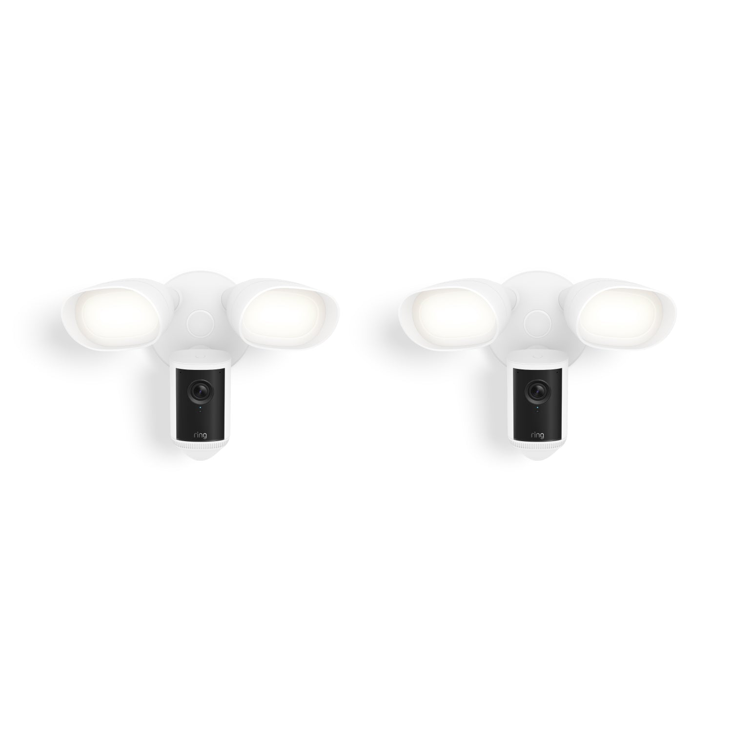 Bianco:2-Pack Videocamera Pro con proiettori (ultimo modello.) 