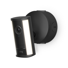 Nero:Videocamera Pro con faretti (última generación) con adattatore PoE