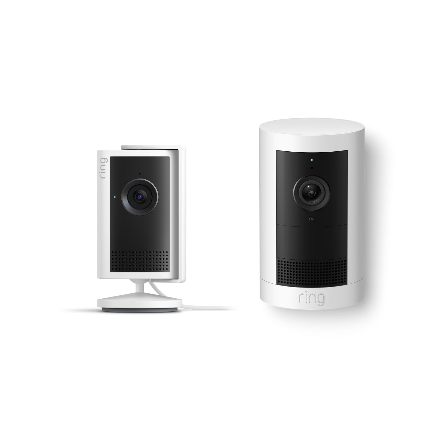 Bianco:Videocamera interna Plus + Videocamera esterna Plus
