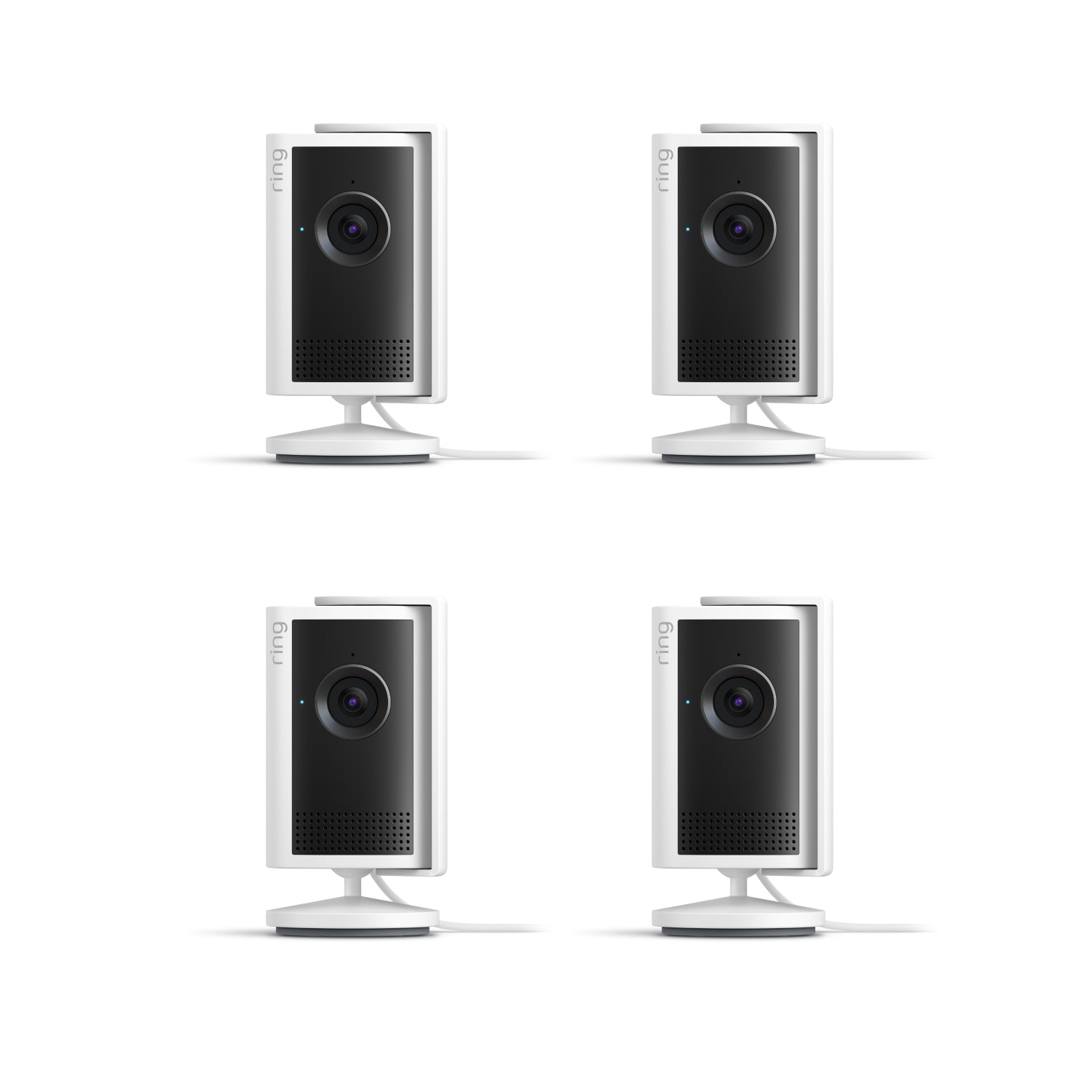 Bianco:Videocamera interna Plus (confezione da 4 pezzi)