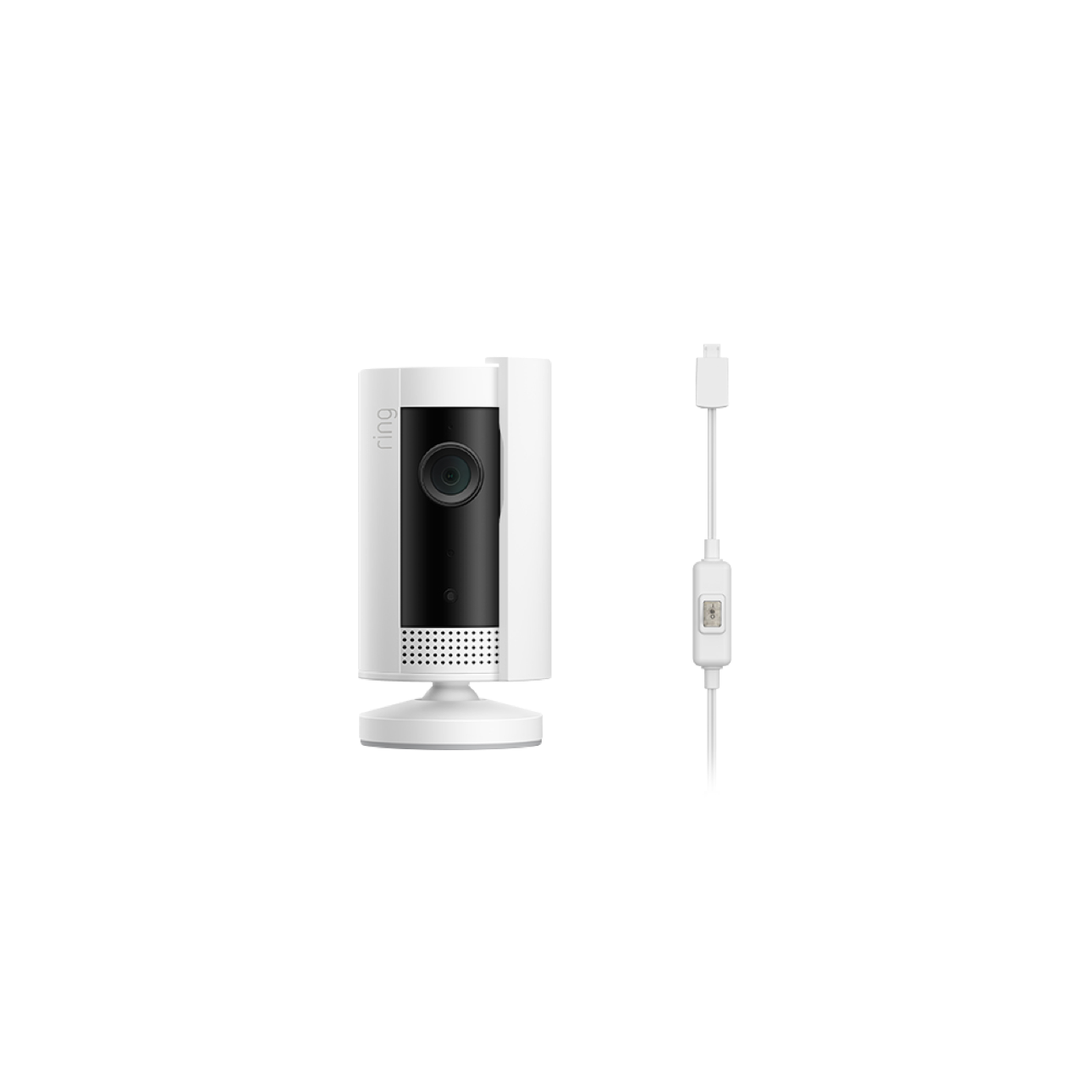 Bianco:Kit per la privacy (Coperchio per Indoor Cam 1.ª gen e alimentatore)