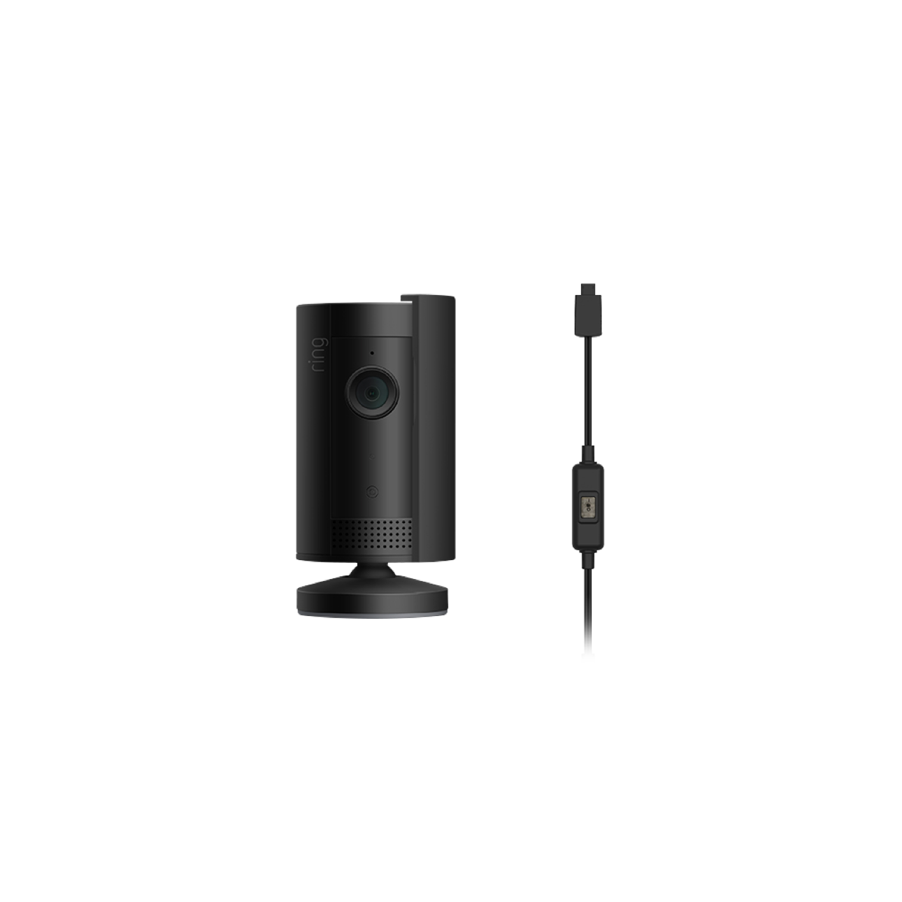 Nero:Kit per la privacy (Coperchio per Indoor Cam 1.ª gen e alimentatore)
