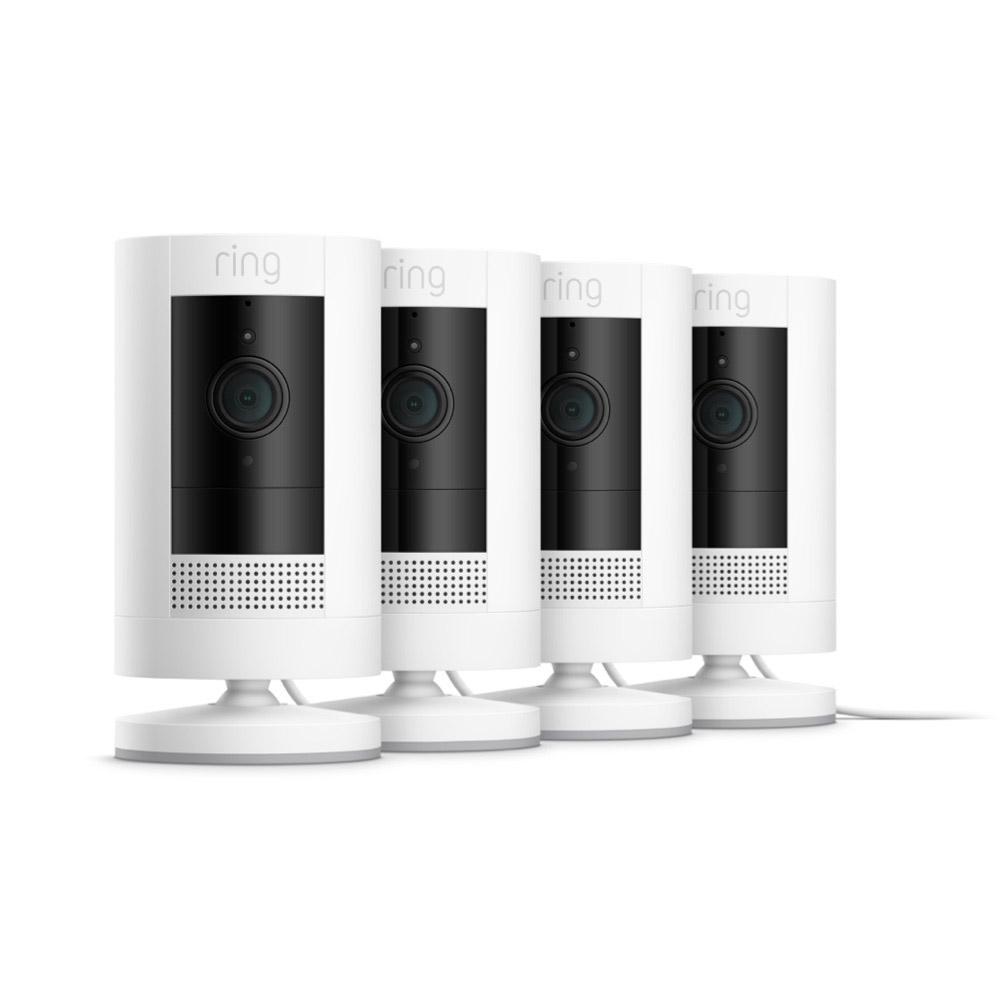 Bianco:4-Pack Stick Up Cam Plug-In