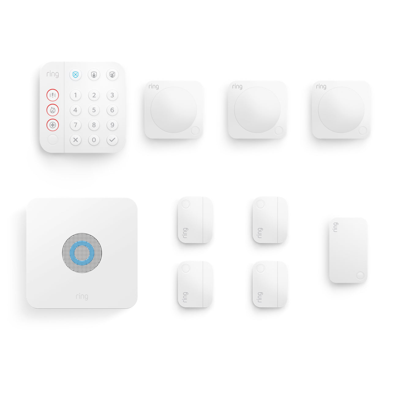 Bianco:Kit Ring Alarm - L