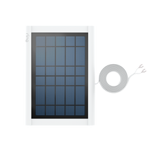 Bianco:Pannello solare per videocitofoni (Video Doorbell 2, Video Doorbell 3, Video Doorbell 3 Plus, Video Doorbell 4, Battery Video Doorbell Plus, Battery Video Doorbell Pro)
