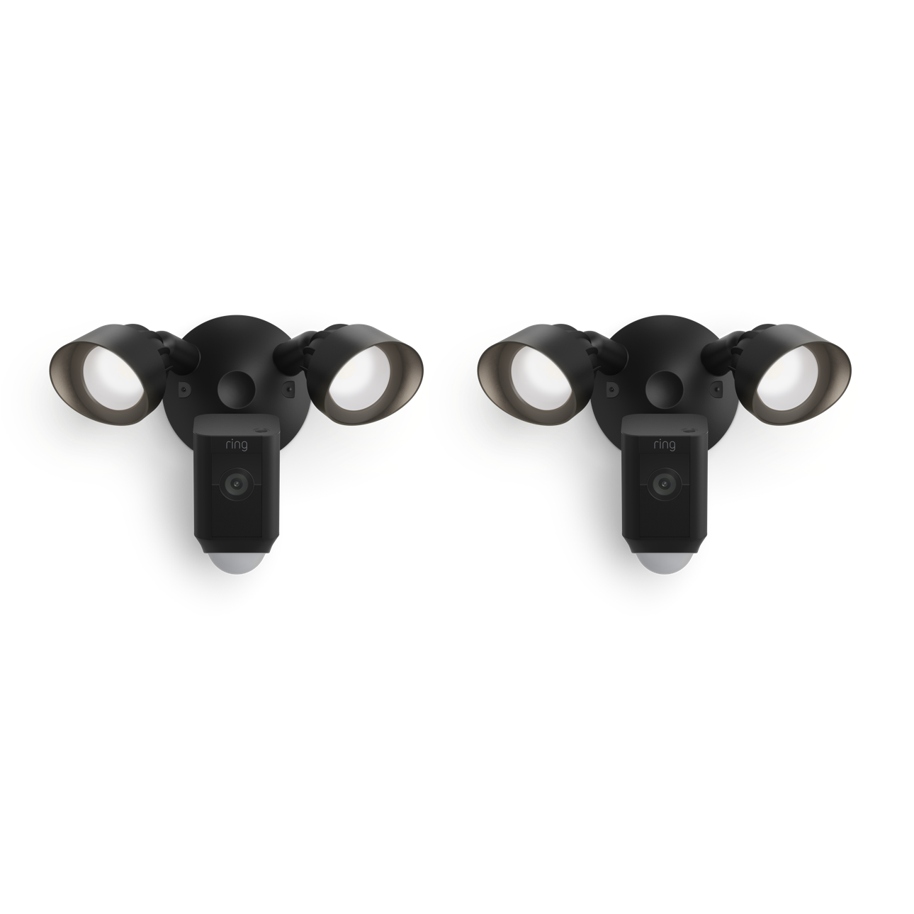 Nero:2-Pack Floodlight Cam Wired Plus