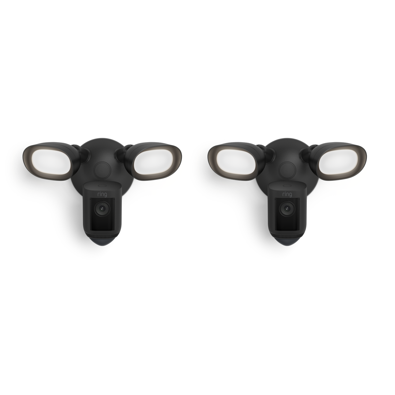 Nero:2-Pack Floodlight Cam Wired Pro