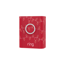 Luce di Natale (rosso):Mascherina intercambiabile per le festività (Video Doorbell 3, Video Doorbell 3 Plus, Video Doorbell 4, Battery Video Doorbell Plus, Battery Video Doorbell Pro)