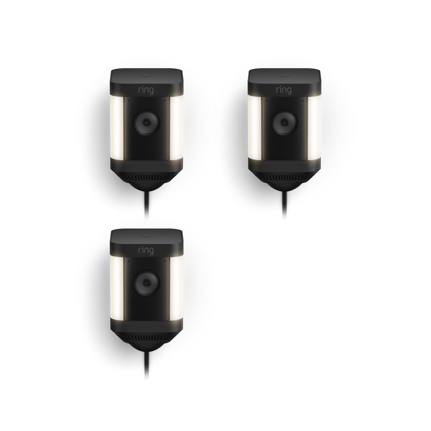 Nero:3-Pack Spotlight Cam Plus Plug-In