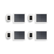 Bianco:4-Pack Spotlight Cam Plus Solar