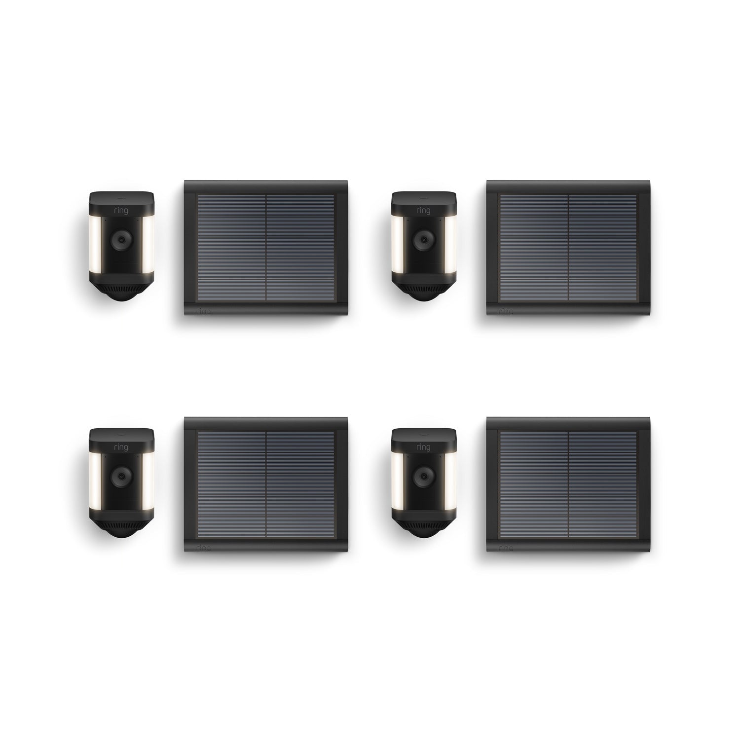 Nero:4-Pack Spotlight Cam Plus Solar