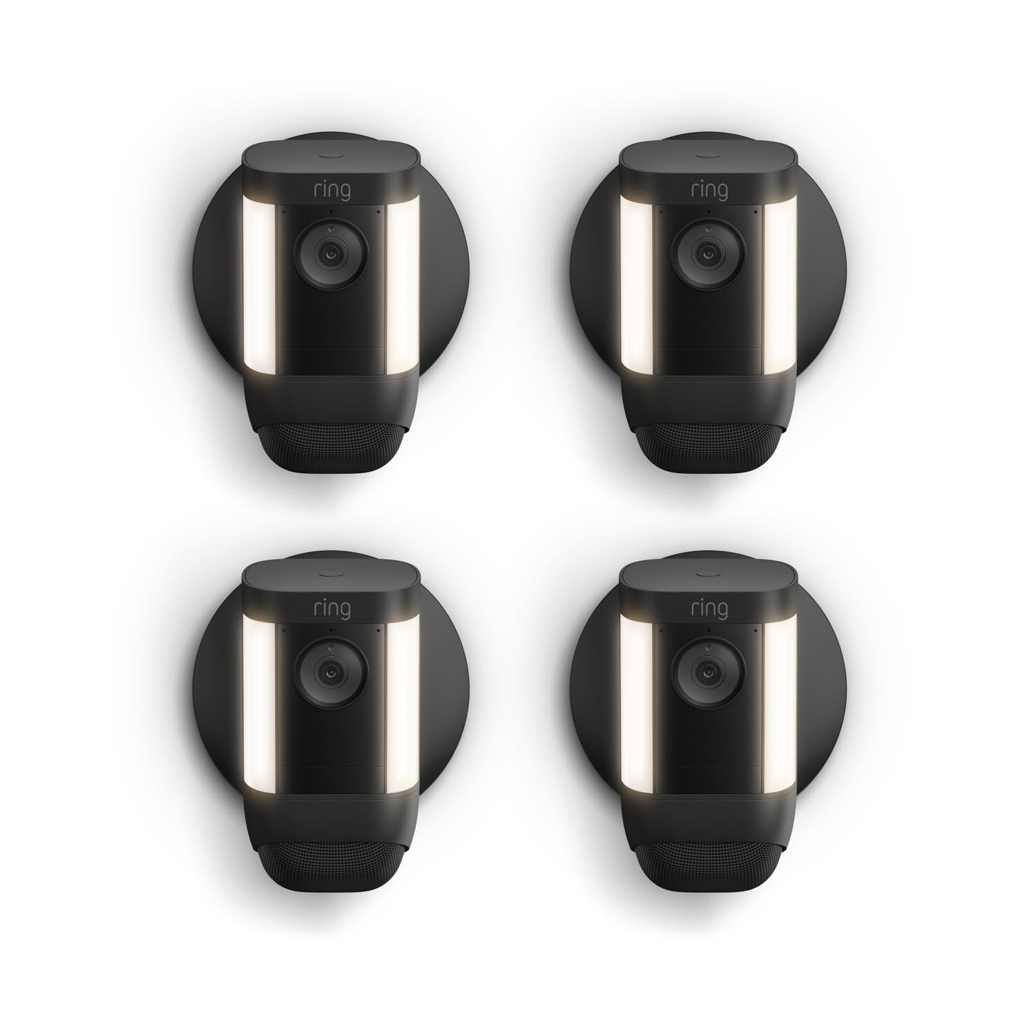 Nero:4-Pack Spotlight Cam Pro Wired