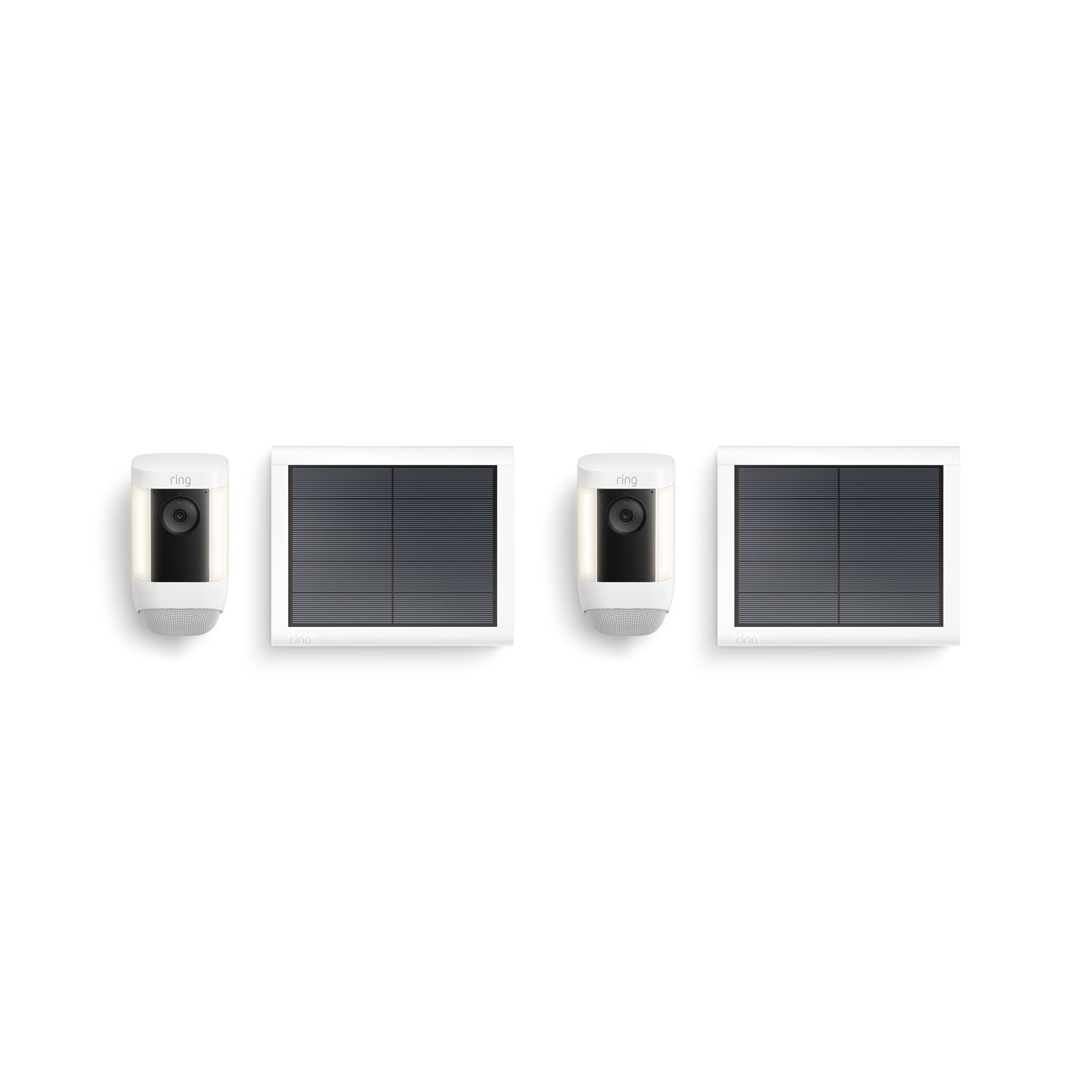 Bianco:2-Pack Spotlight Cam Pro Solar