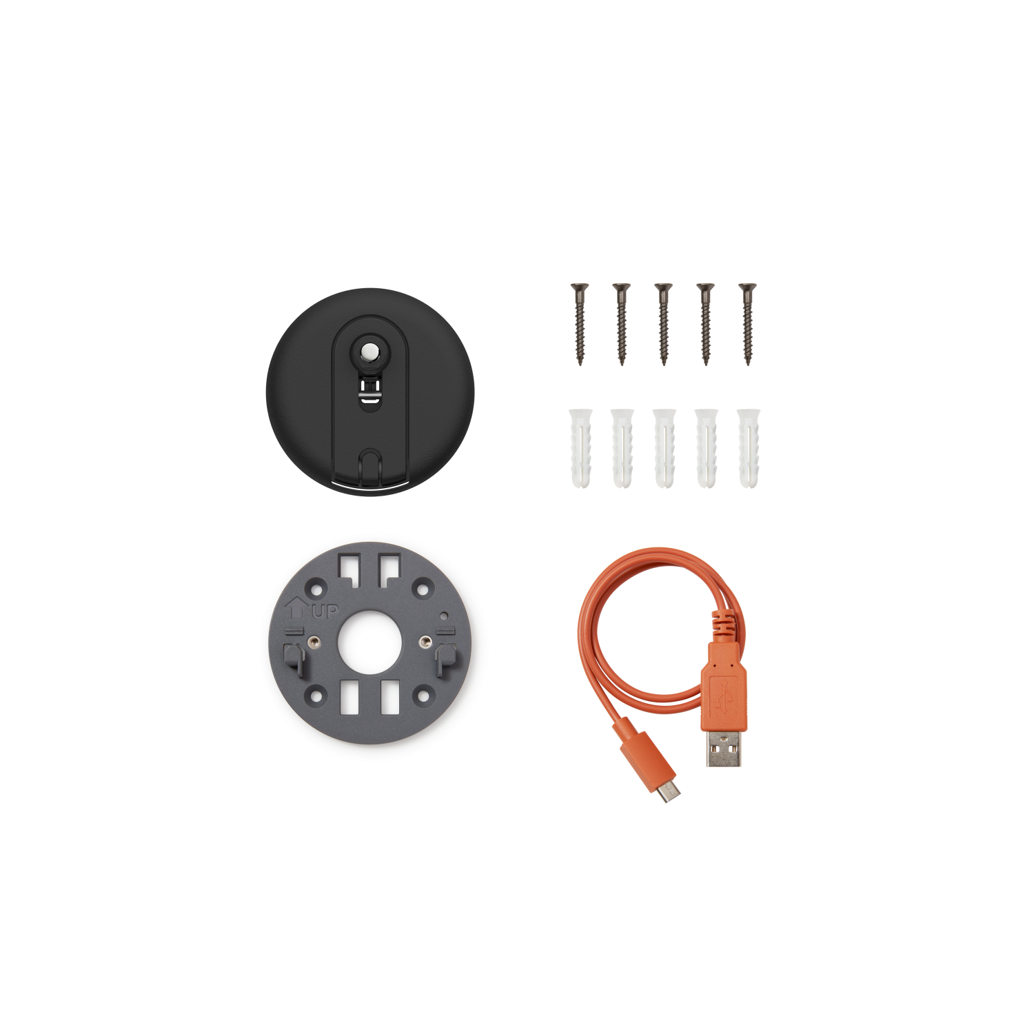 Nero:Kit di pezzi di ricambio (Videocamera esterna Pro a batteria - Stick Up Cam Pro)