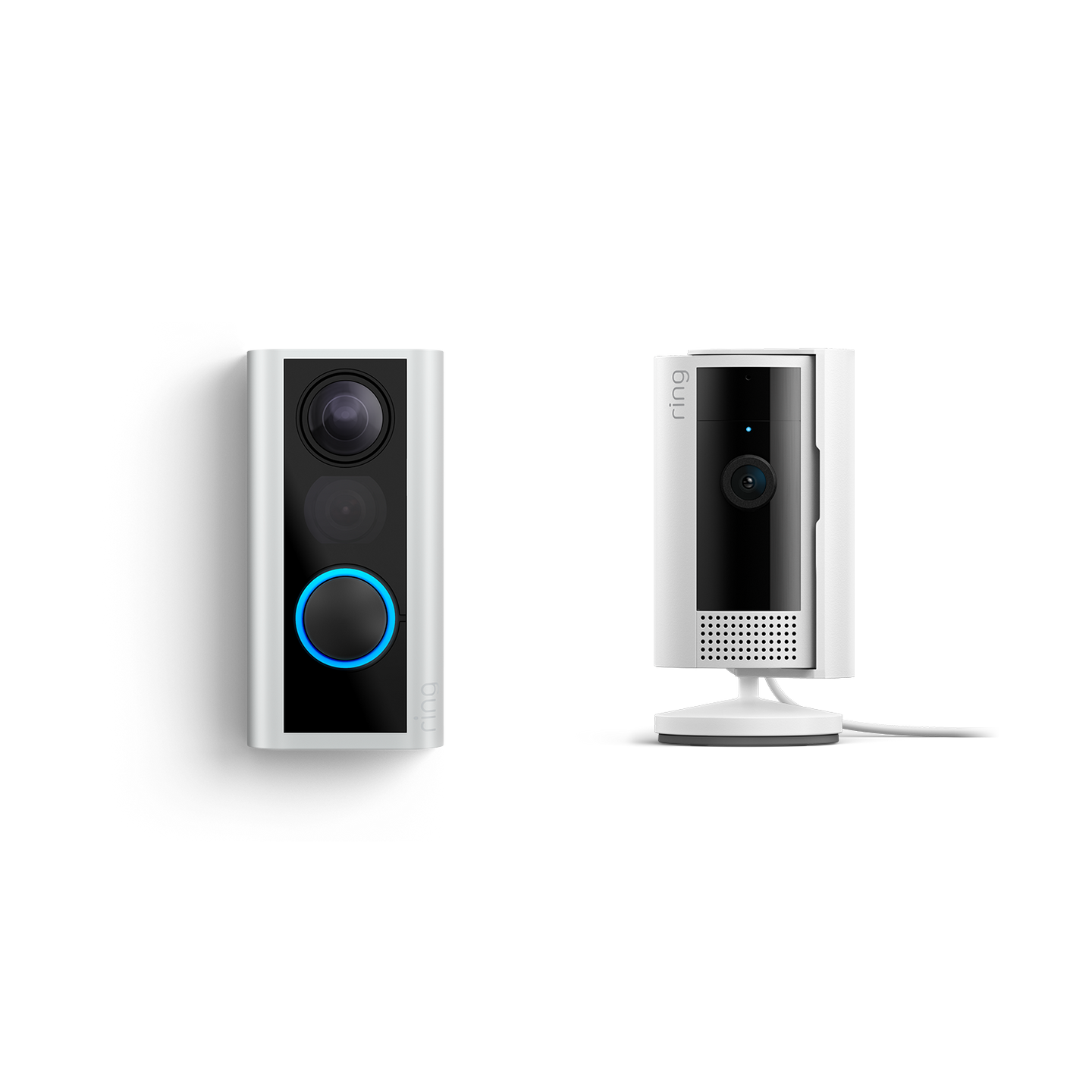 Nickel satinato:Spioncino digitale (54-75mm) + Indoor Camera (Door View Cam + Indoor Camera (2ª gen.))