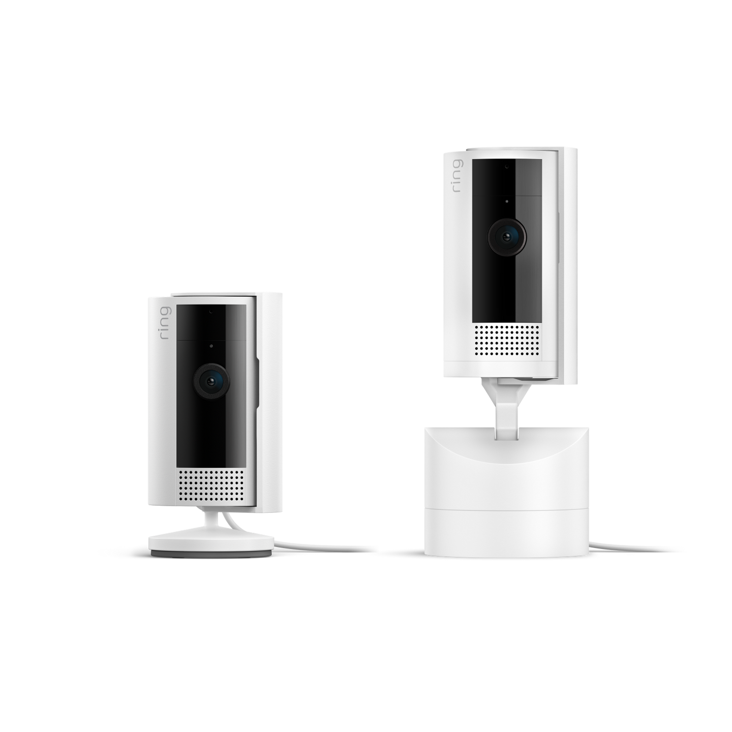 Bianco:Videocamera interna inclinabile + Videocamera interna 2a gen. (Pan-Tilt Indoor Camera + Indoor Camera 2ª gen.)