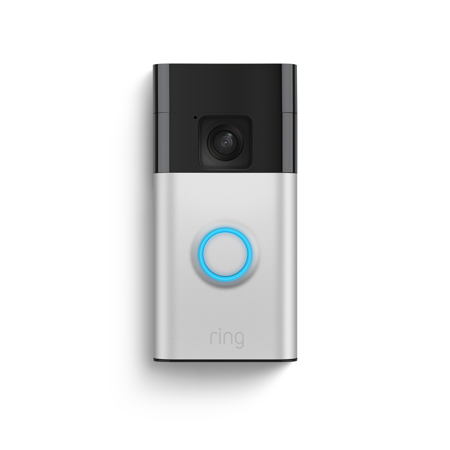 Nickel satinato:Videocitofono a batteria (Battery Video Doorbell)