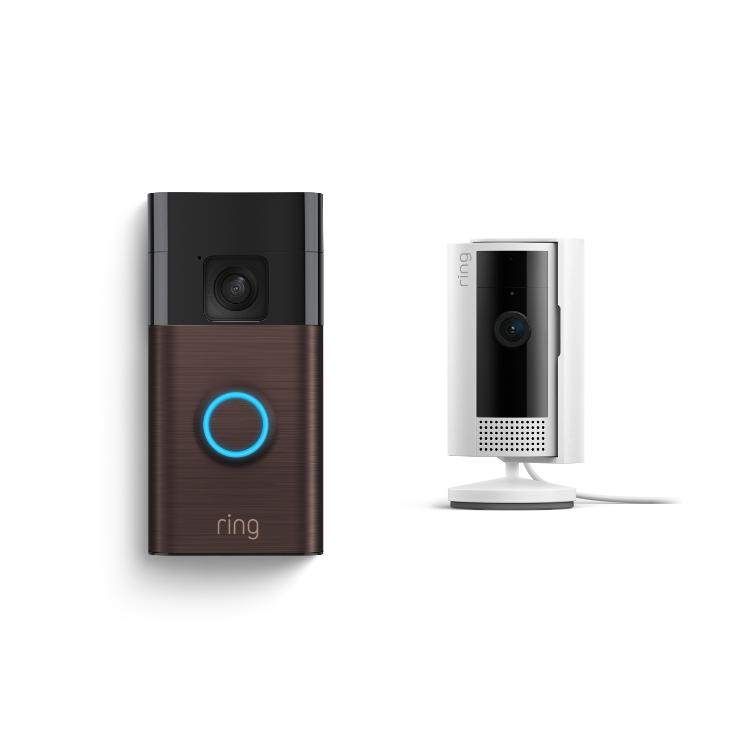 Bronzo veneziano:Videocitofono a batteria + Videocamera interna (2ª gen.)