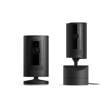 Nero:Videocamera interna inclinabile + Videocamera esterna a batteria (Pan-Tilt Indoor Camera + Stick Up Cam)