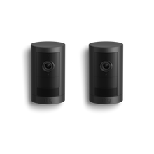 Nero:Confezione da 2 videocamere esterne Plus a batteria (Outdoor Camera Plus)