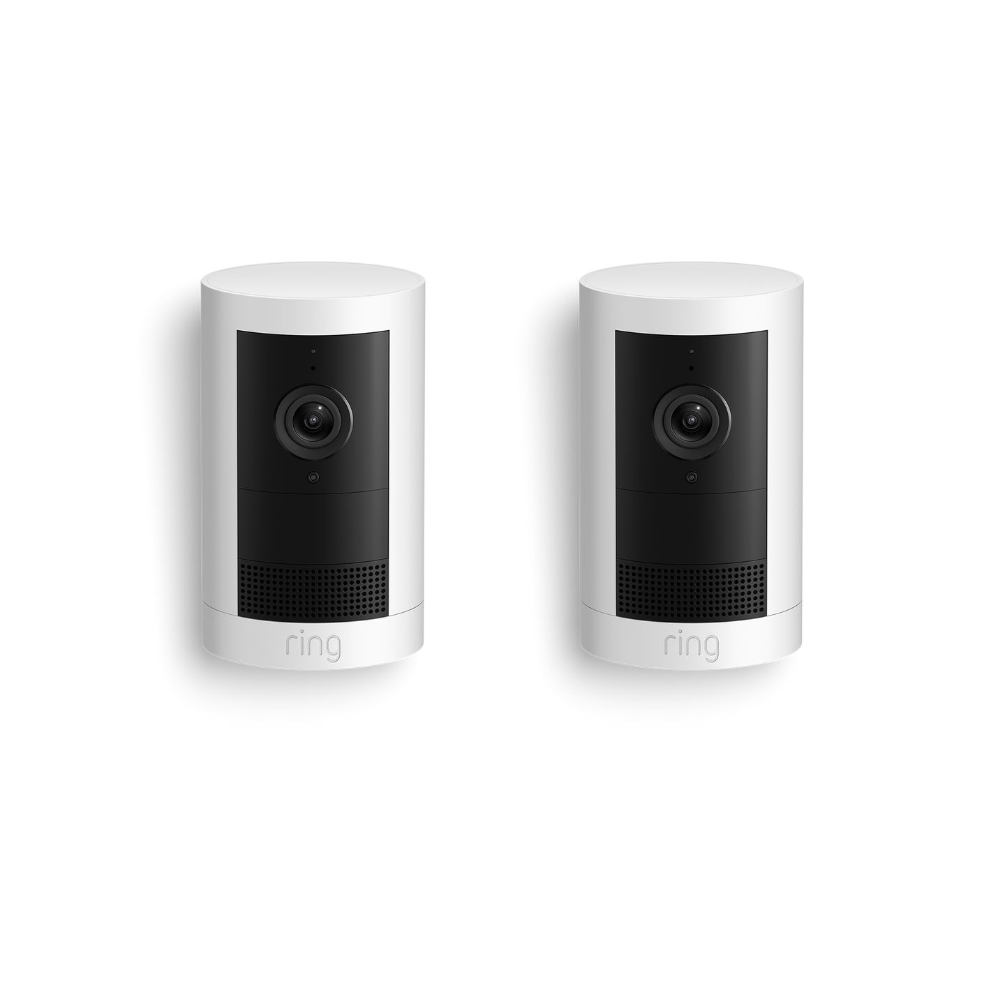 Bianco:Confezione da 2 videocamere esterne Plus a batteria (Outdoor Camera Plus)